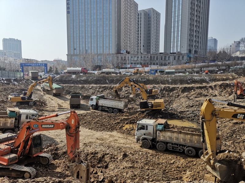 大连自贸大厦基坑支护3